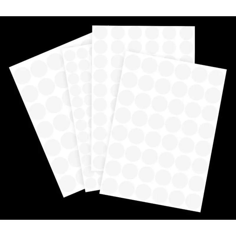 Combo 100 Tem Niêm Phong 3cm, Tem Niêm Phong Trong Suốt, Tem Dán Niêm Phong Tròn PVC Niêm Phong Sản Phẩm
