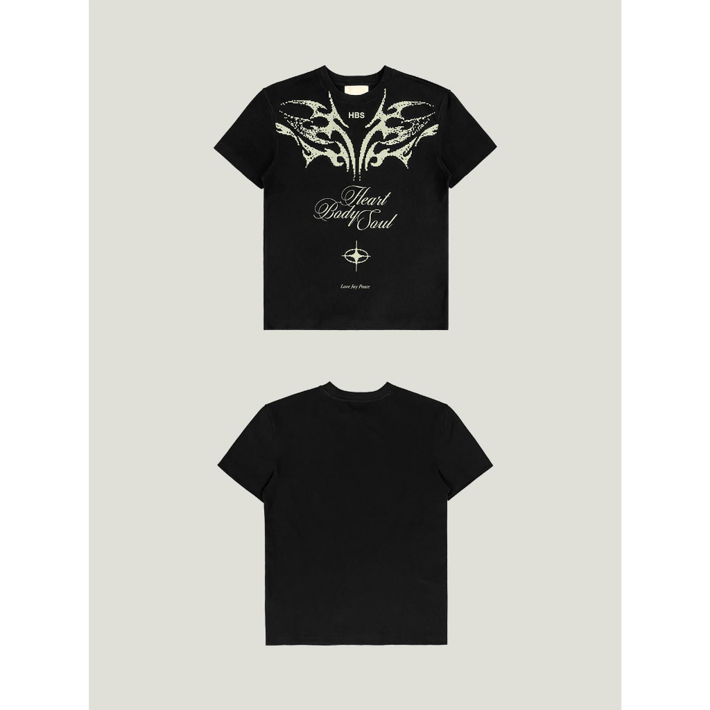 Áo thun hình HBS NIGHTWING T-SHIRT - BLACK