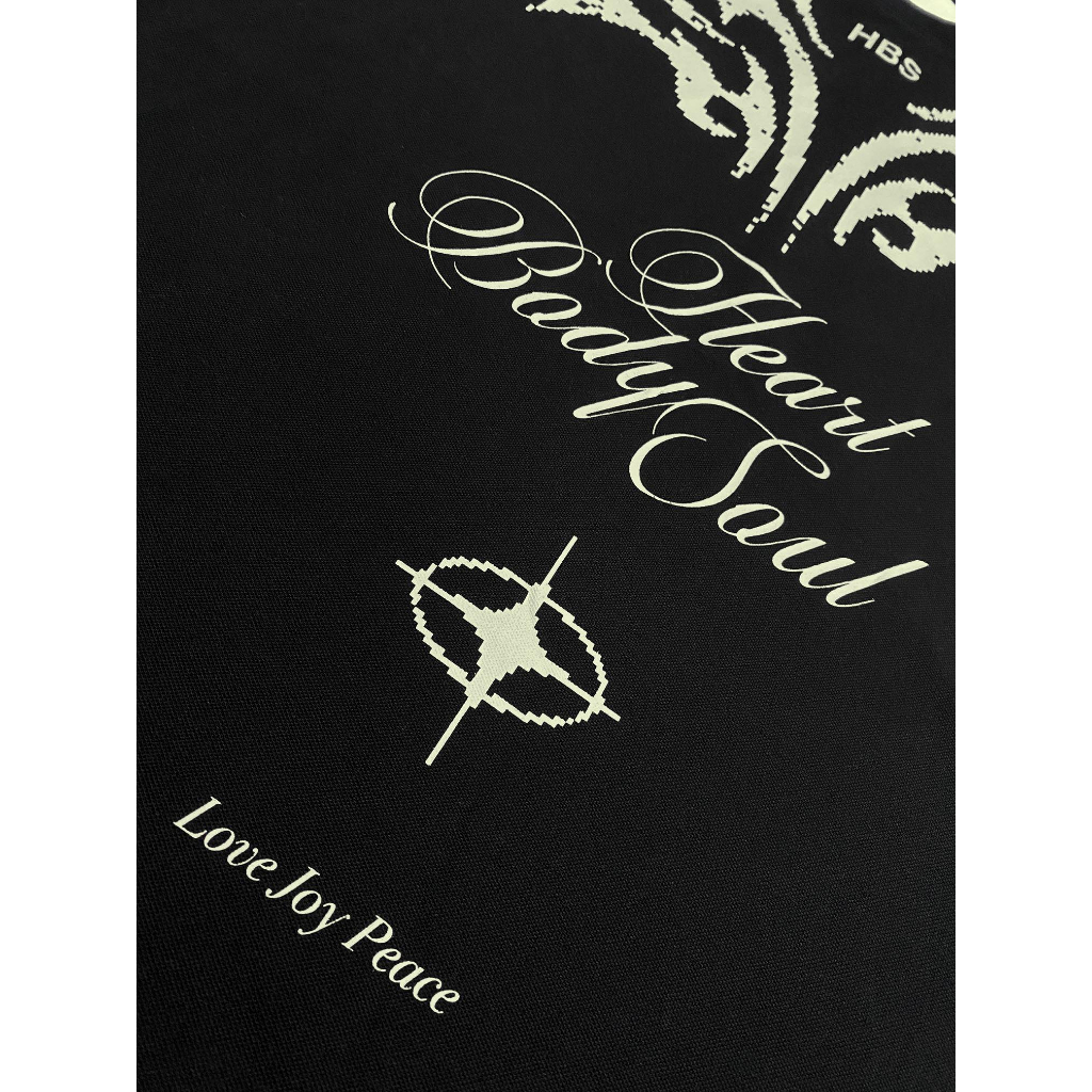 Áo thun hình HBS NIGHTWING T-SHIRT - BLACK