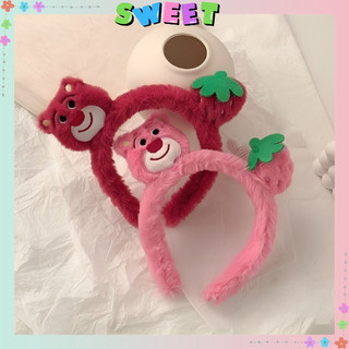 Cài tóc băng đô nữ gấu dâu lotso xinh xắn