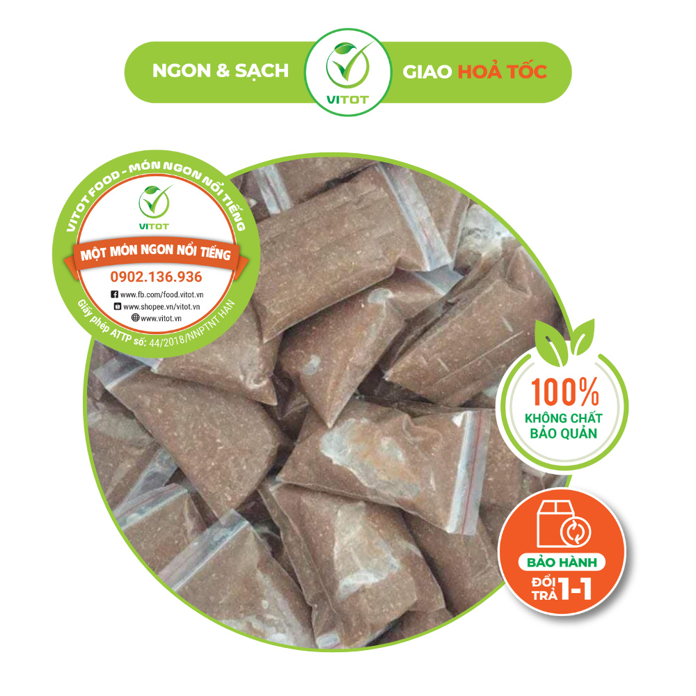 Cua Rốc Biển Vitot 1Kg Chia Ra 4 Túi Hút Chân Không