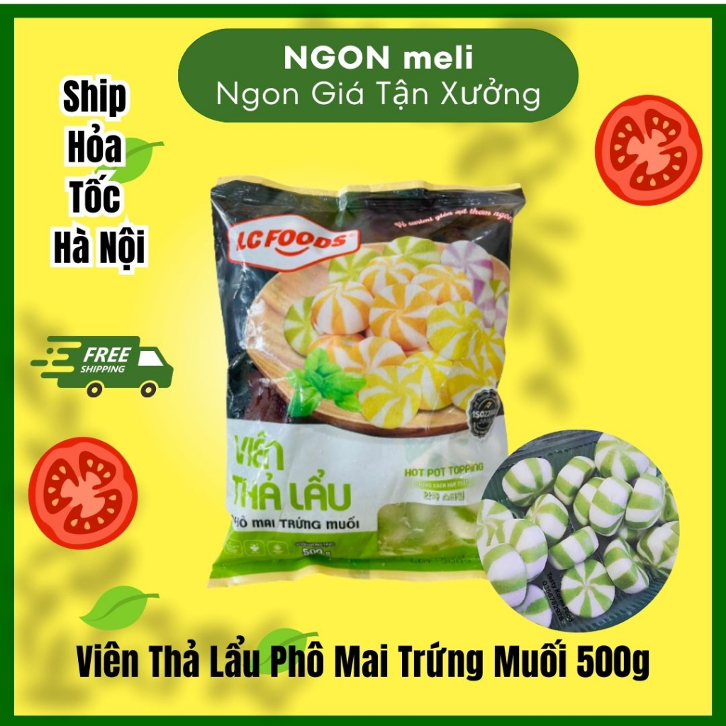 Viên thả lẩu Lacusina các loại 500g NGON meli Giao Hàng Hỏa Tốc Hà Nội