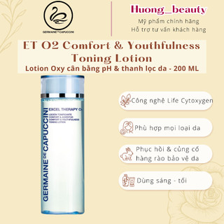 Nước cân bằng da Toner Comfort & Youthfulness Toning Lotion Germaine de Capuccini 11/25