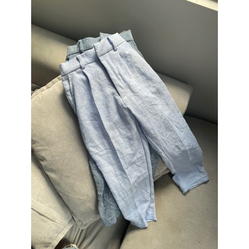 Quần dài linen bé trai/bé gái
