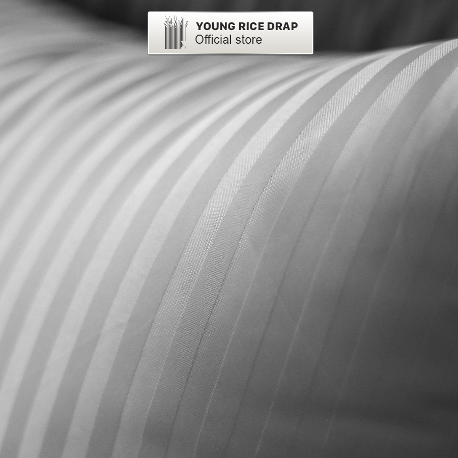 Gối bông hơi nằm ngủ cao cấp YOUNGRICE Ruột gối gòn hơi nằm chống mỏi vai gáy kích thước 50x70 chuẩn khách sạn 5 sao