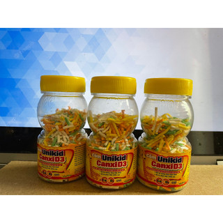 Cốm bổ cho bé Canxi D3 Unikids (Chai 30g)
