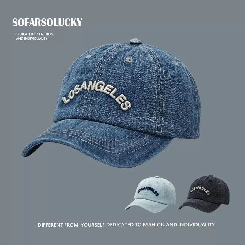 Mũ Lưỡi Trai Jean Chuân Xịn Unisex Nam Nữ