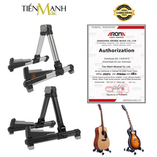 [Chính Hãng] Aroma AGS-08 Giá Để Đàn Guitar, Ukulele, Violin, Mandolin (Loại gấp nhỏ gọn AGS8 - Kệ chân đỡ chữ A AGS08)