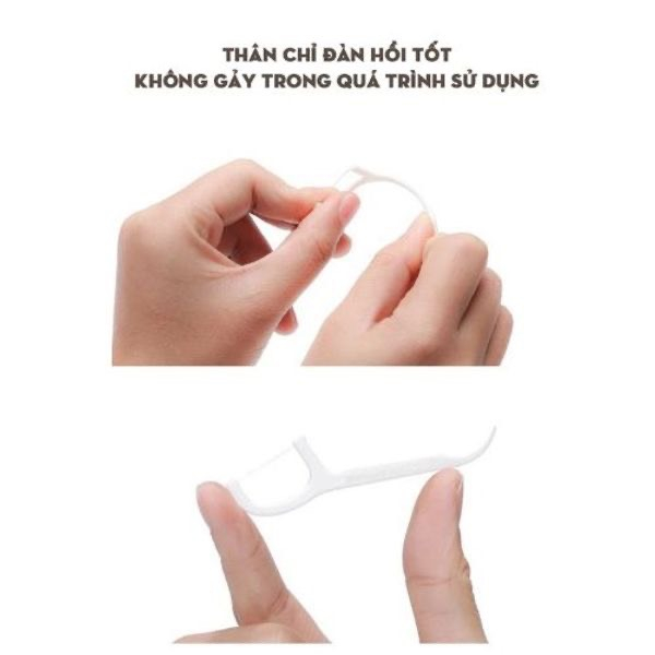 Tăm chỉ nha khoa cao cấp 50 cây / hộp