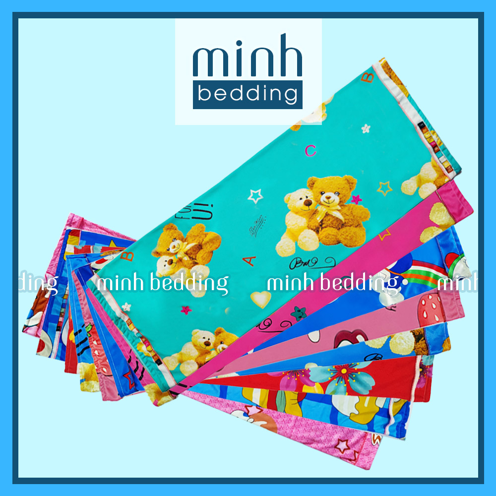 Áo gối ôm thun lạnh 8 tấc cho bé, vỏ gối ôm cỡ nhỏ 80cm Minh Bedding
