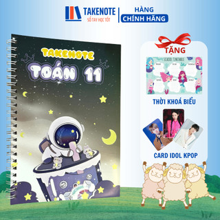 Sổ tay takenote toán lớp 11 - khổ giấy a5