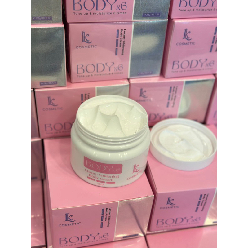 Kem body x6- Chính hãng dưỡng trắng da body chuyên sâu
