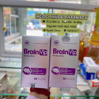 VIÊN UỐNG BỔ NÃO BRAIN VIP - TĂNG CƯỜNG TRÍ NHỚ