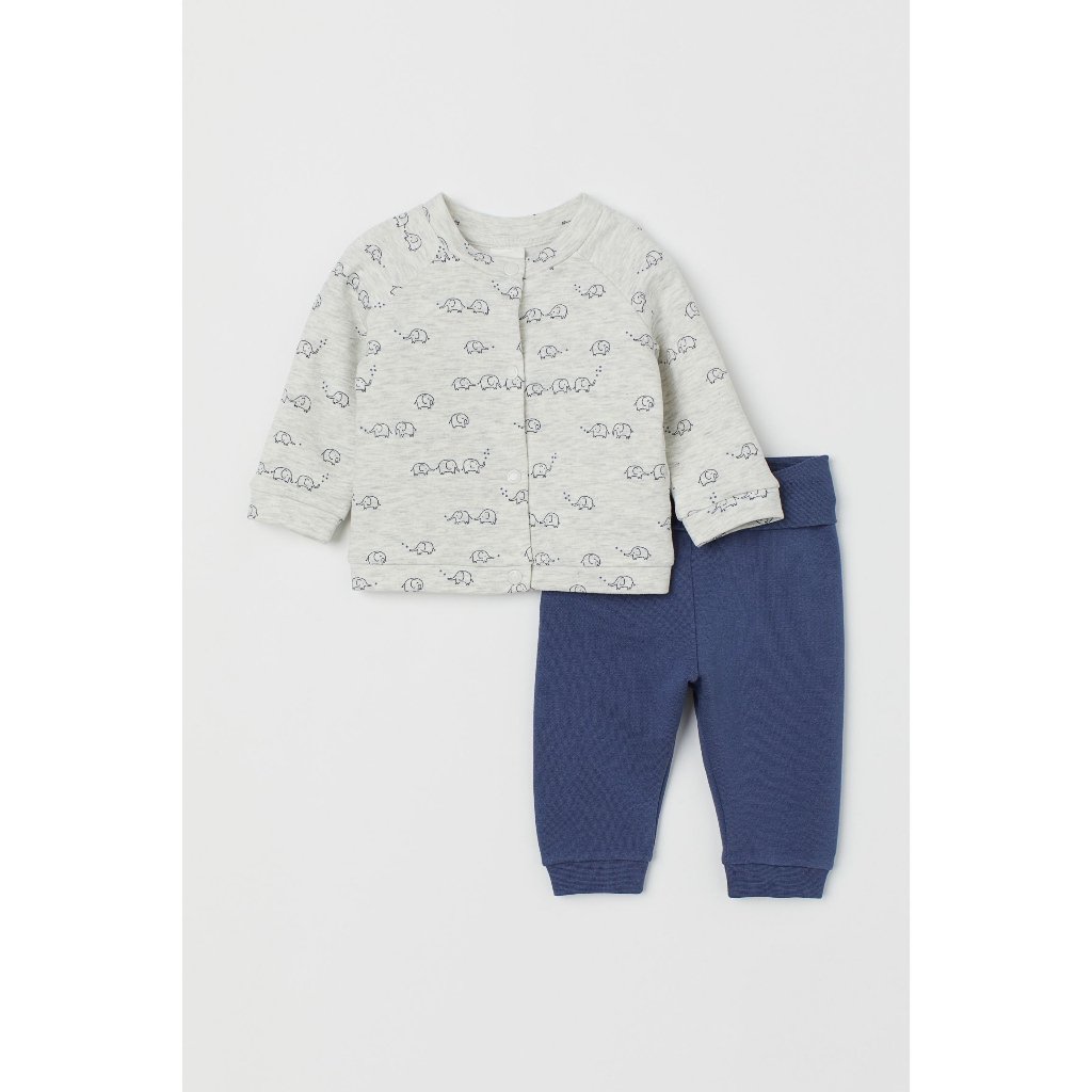 Set Bộ Tay Dài Cho Bé Trai (hàng HM nhập Mỹ) - Size 6 - 9 tháng (dành cho bé từ 6kg đến 9kg)