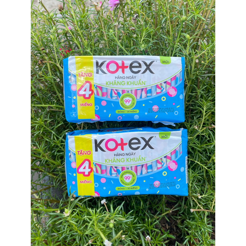 Băng vệ sinh Kotex Hàng ngày mỏng 20 miếng( có tặng tùy đợt)