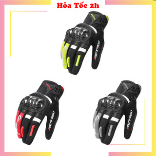 Găng tay dài ngón gù carbon bảo vệ riding tribe mcs57