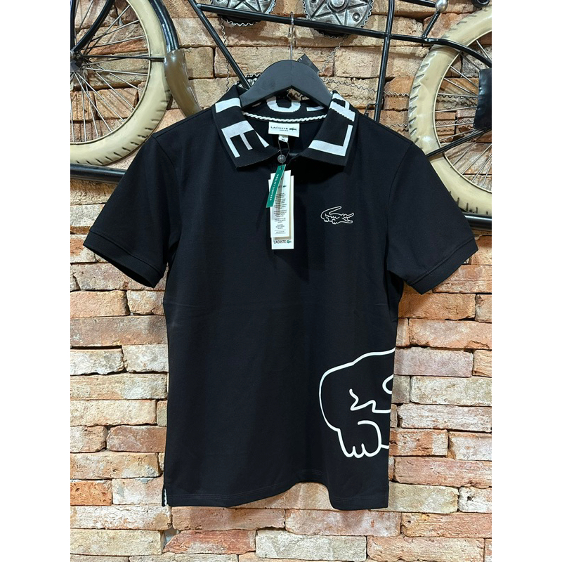 Thun Polo Lacoste cá sấu trắng