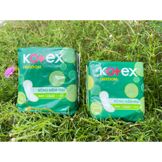 Băng vệ sinh Kotex Freedom Maxi Không cánh 8 miếng