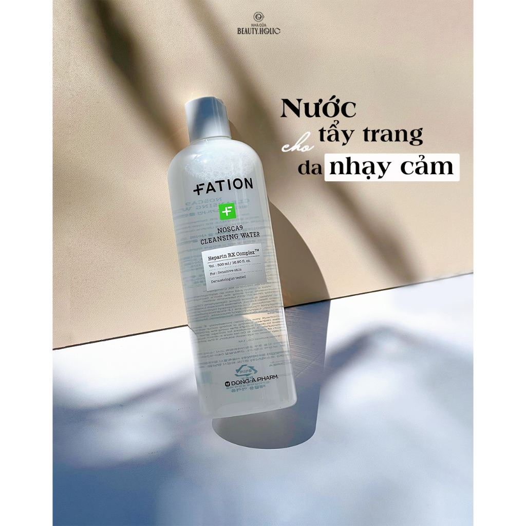 Nước tẩy trang FATION NOSCAR9 CLEANSING WATER