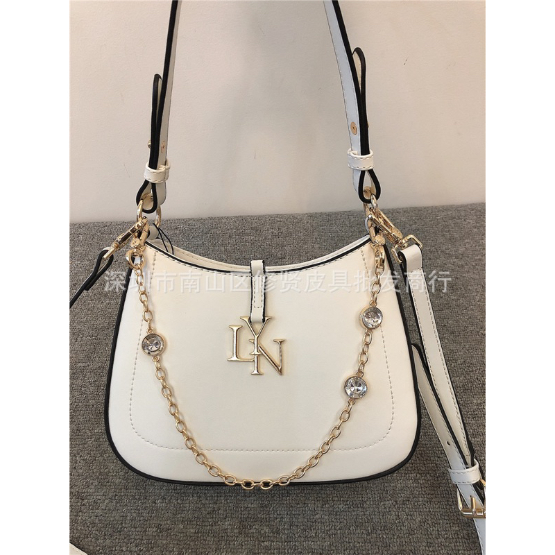 Túi đeo vai LYN xuất dư nobox kèm fulltag và túi vải hãng