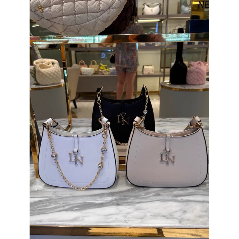 Túi đeo vai LYN xuất dư nobox kèm fulltag và túi vải hãng