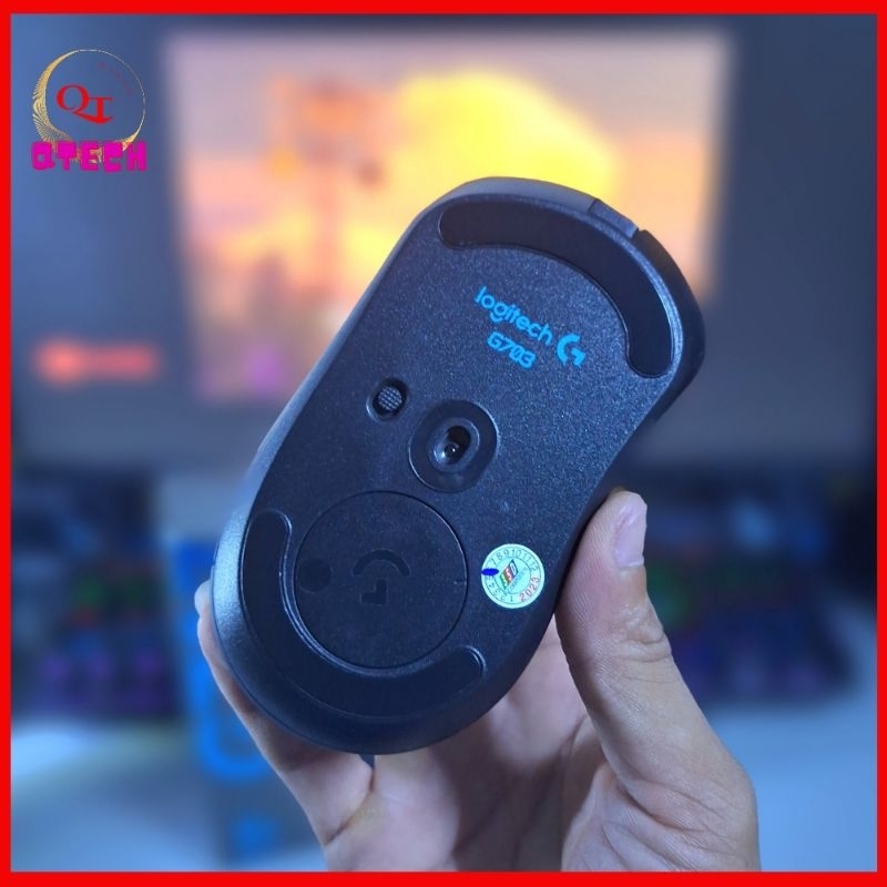 Chuột Không Dây LOGITECH G703 Pin Sạc Led Rgb Chuột Gaming Wireless Pc Laptop Bảo Hành 24 Tháng