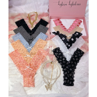Quần lót lọt khe ren chữ Y HÀNG THIẾT KẾ LOẠI 1 đũng lót vải cotton dán đc bvs