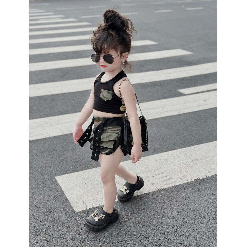 Sét đen mà thuật cho bé gái 7-41kg