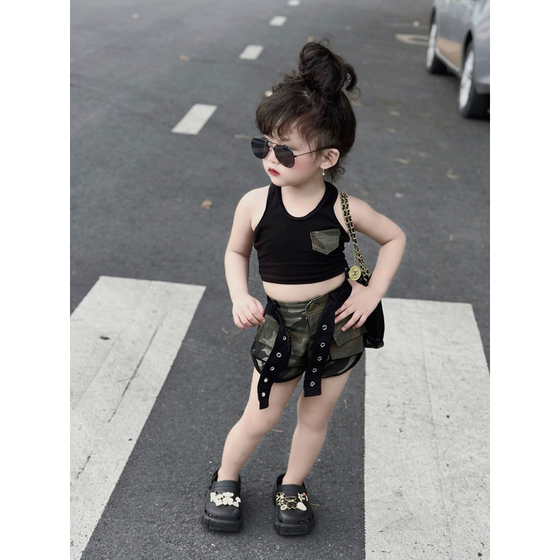 Sét đen mà thuật cho bé gái 7-41kg