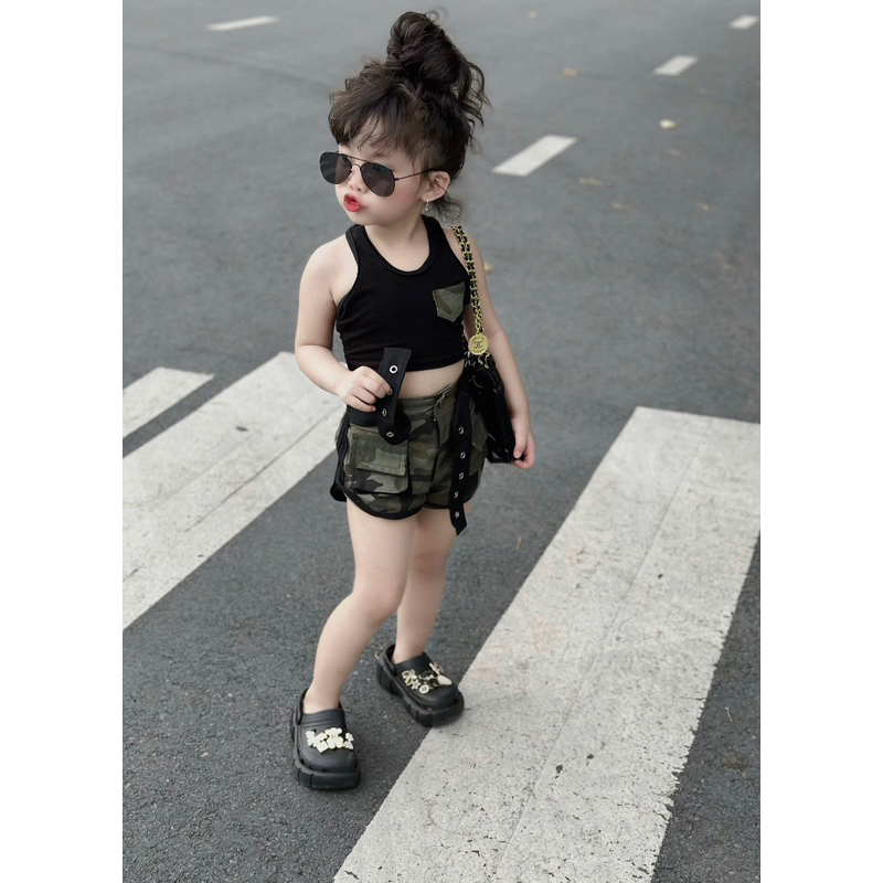 Sét đen mà thuật cho bé gái 7-41kg
