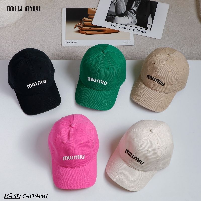Nón kết miu miu đủ màu sắc hàng chuẩn vnxk