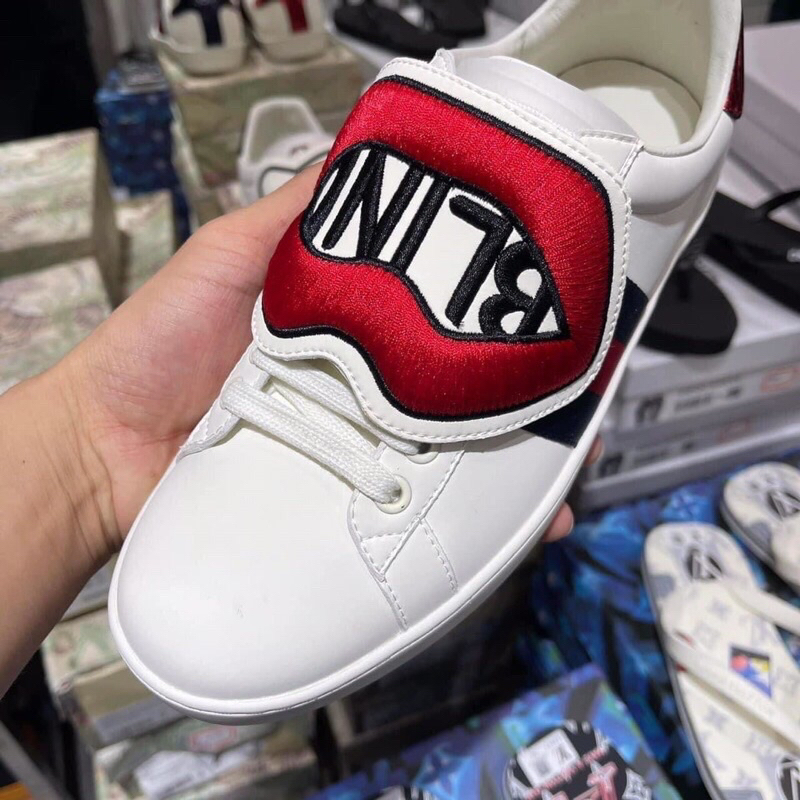 ⚡️ Hàng Có Sẵn!! Giày G.C Blind For Love Nam Nữ Họa Tiết Môi Tháo Rời Cực Sang Trọng Hàng Loại 1 Full Box