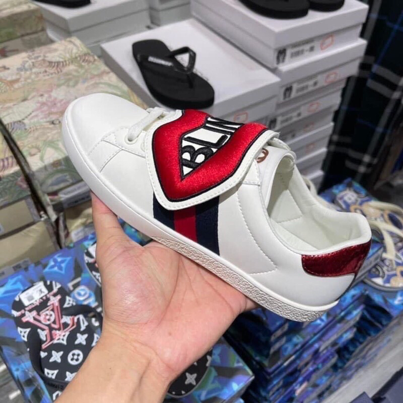 ⚡️ Hàng Có Sẵn!! Giày G.C Blind For Love Nam Nữ Họa Tiết Môi Tháo Rời Cực Sang Trọng Hàng Loại 1 Full Box