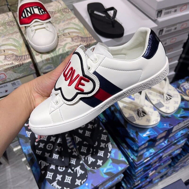⚡️ Hàng Có Sẵn!! Giày G.C Blind For Love Nam Nữ Họa Tiết Môi Tháo Rời Cực Sang Trọng Hàng Loại 1 Full Box