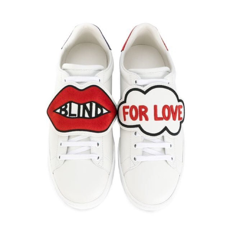 ⚡️ Hàng Có Sẵn!! Giày G.C Blind For Love Nam Nữ Họa Tiết Môi Tháo Rời Cực Sang Trọng Hàng Loại 1 Full Box