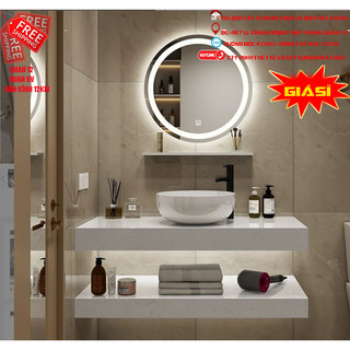 Mặt đá 2 tầng nhà tắm nhân tạo,mặt đá lavabo 80x44cm giá sản xuất tại xưởng có vân trắng và vân đen