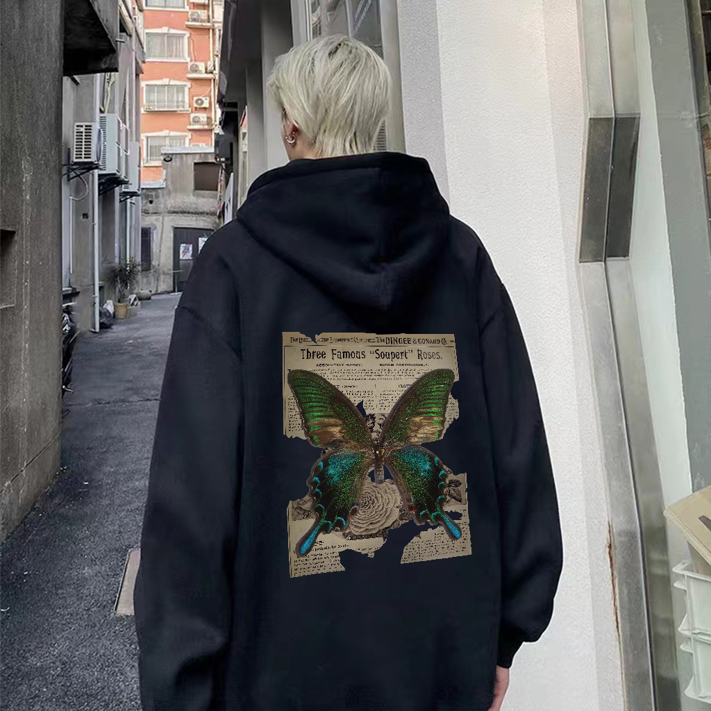 Áo Hoodie Cotton nam BEEYANBUY áo nỉ tay dài bigsize in hình fashion unisex 100% cotton-B0093