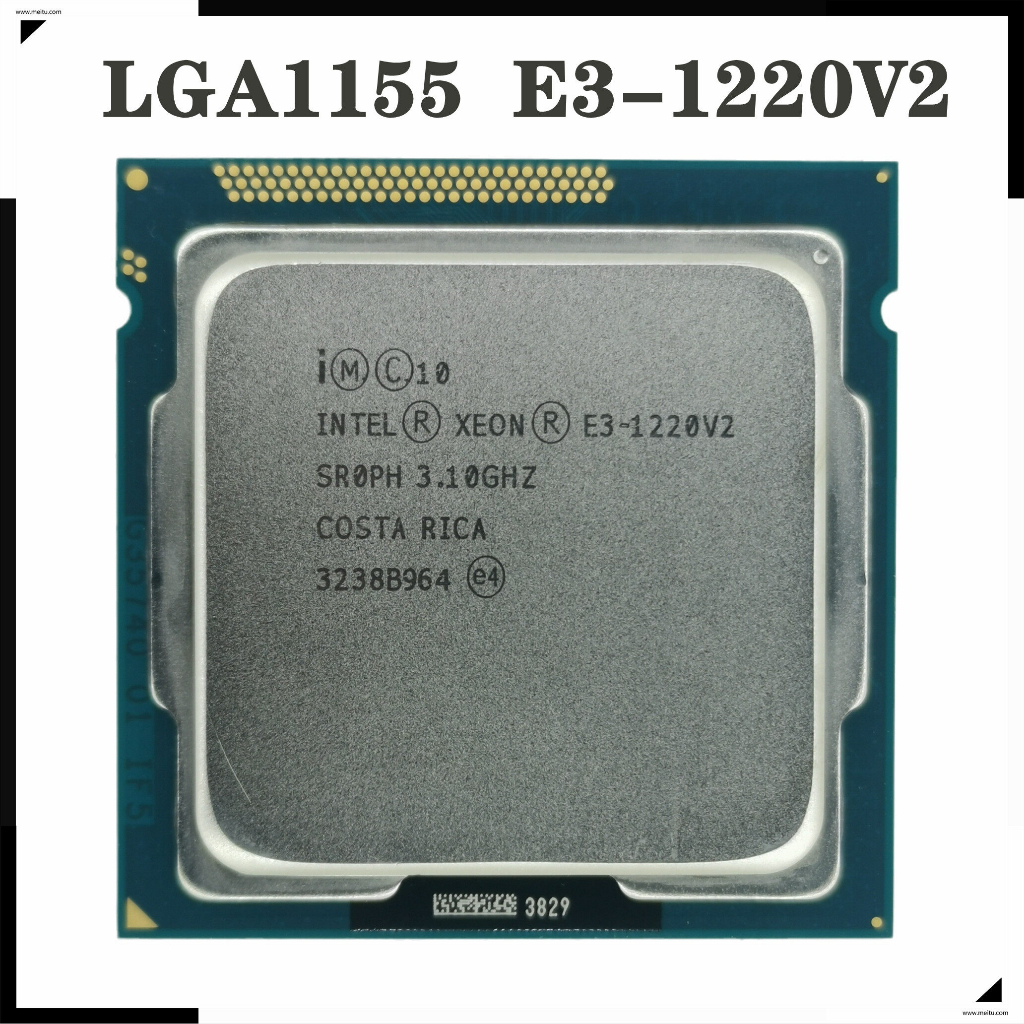 CPU - Vi xử lý Intel Xeon E3 1220 v2 (Socket 1155)