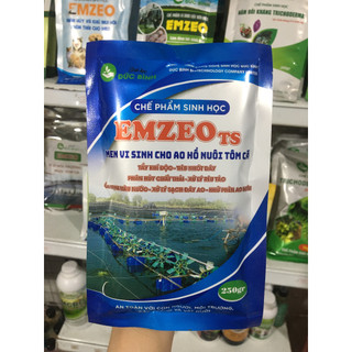 Chế phẩm emzeo ts men vi sinh xử lý nước ao hồ nuôi tôm cá 250gr