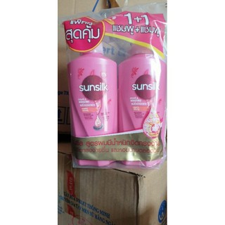 2 chai dầu gội sunsilk 450ml.