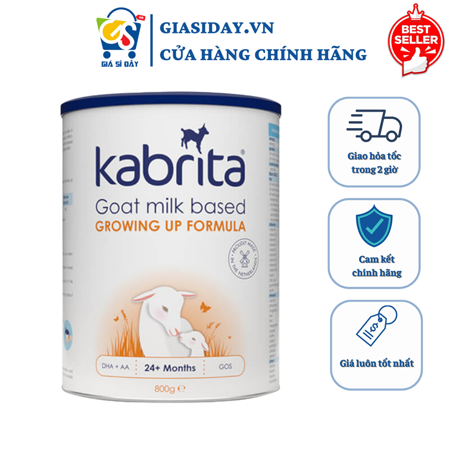 Sữa Dê Kabrita Hà Lan Số 1,2,3 - Sữa Bột Công Thức 800g