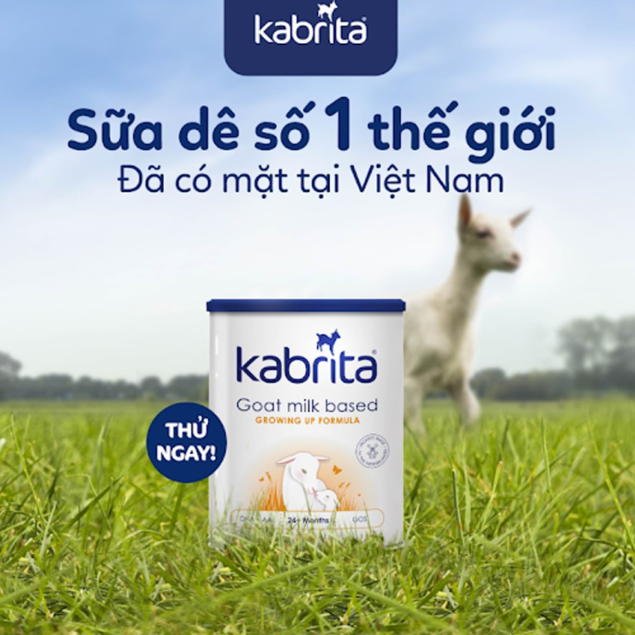 Sữa Dê Kabrita Hà Lan Số 1,2,3 - Sữa Bột Công Thức 800g