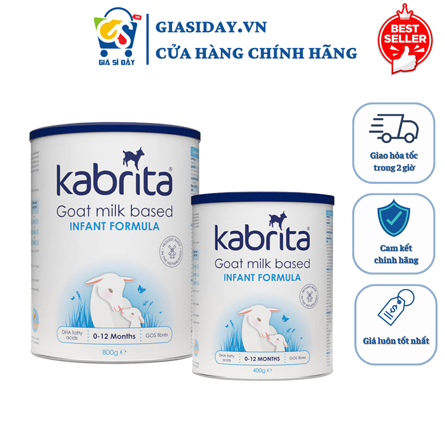 Sữa Dê Kabrita Hà Lan Số 1,2,3 - Sữa Bột Công Thức 800g