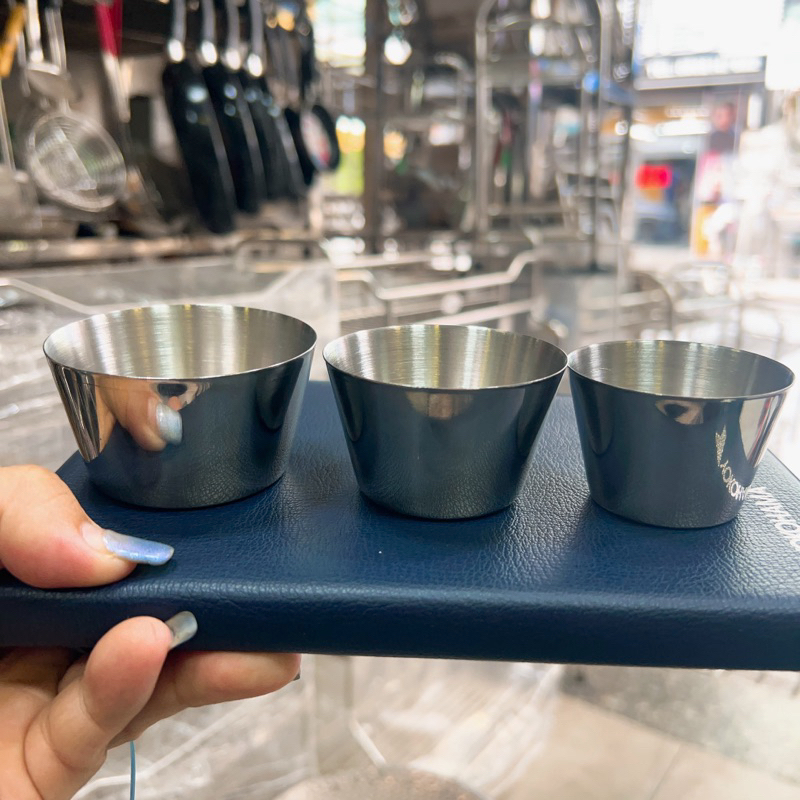 Chén đựng sốt , chén chấm Inox 304 . HÀNG DÀY ĐẸP
