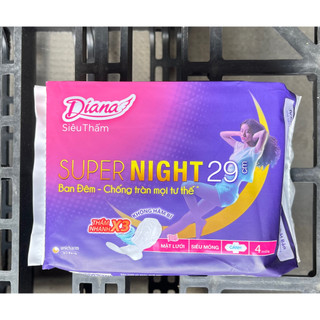 Băng vệ sinh Diana ban đêm 29cm
