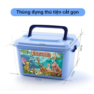 ĐỒ CHƠI MÔ HÌNH ĐỘNG VẬT 58 CHI TIẾT