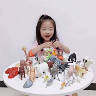 ĐỒ CHƠI MÔ HÌNH ĐỘNG VẬT 58 CHI TIẾT