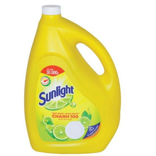 Nước rửa chén Sunlight chanh can 3.6kg