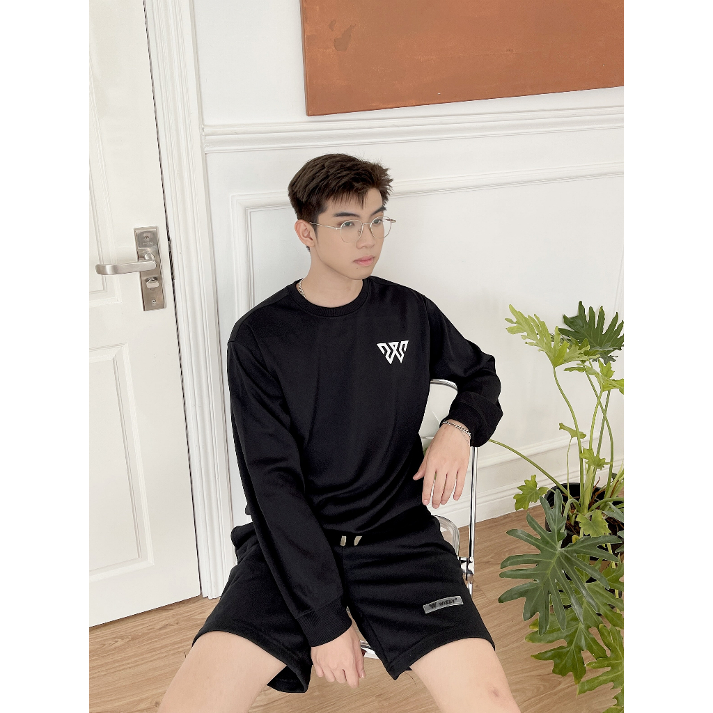 Áo sweater nam tay dài chất nỉ thu đông Hàn Quốc co dãn cổ tròn phong cách unisex mã STW02cruel
