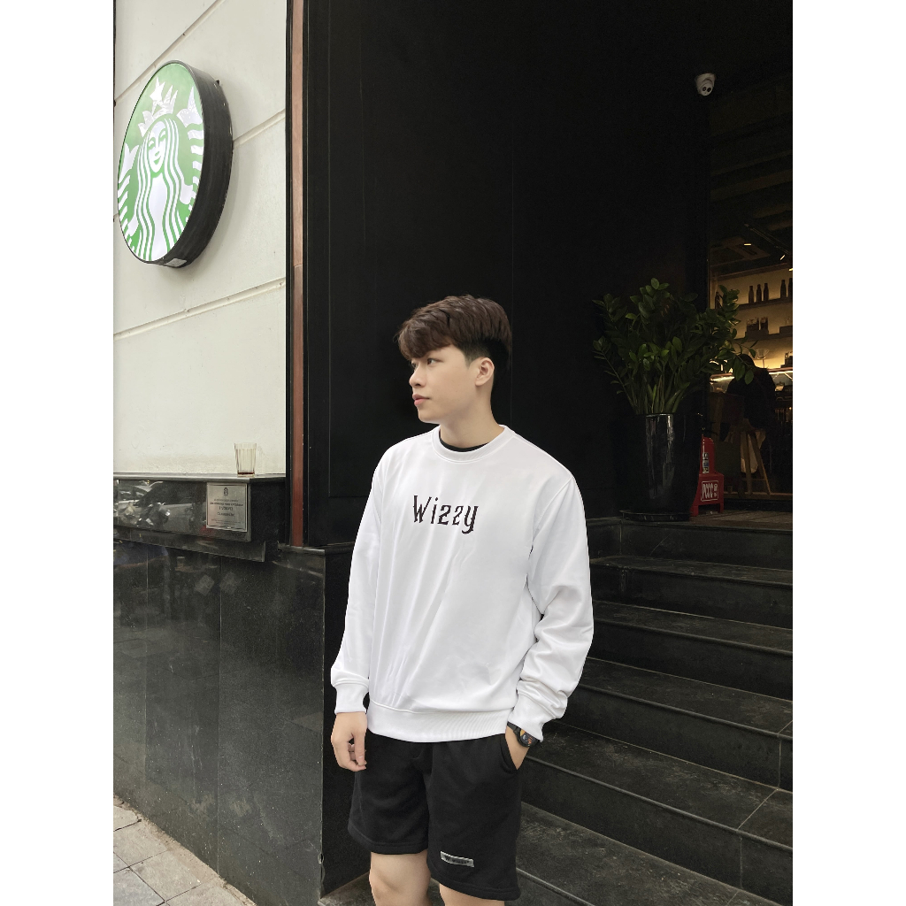 Áo nỉ nam chất mịn, áo sweater nam thu đông unisex cổ tròn dài tay hình in cá tính mã STW11 thanhga